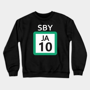 Shibuya Tokyo Sign - Saikyō Train Line Crewneck Sweatshirt